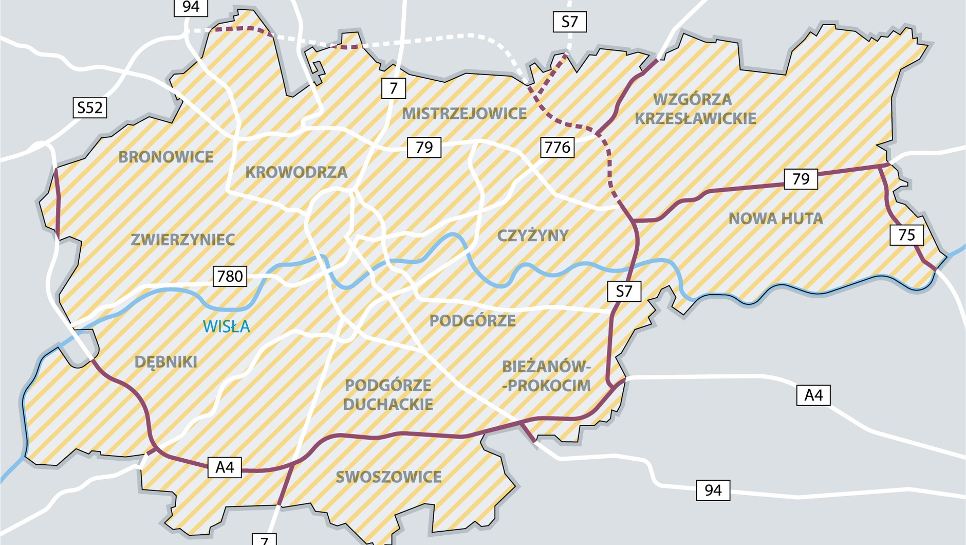 Strefa Czystego Transportu w Krakowie