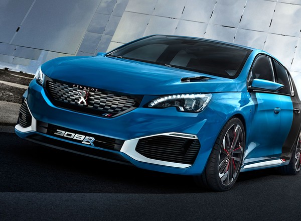 Peugeot 308 R HYbrid przyjechał do Szanghaju