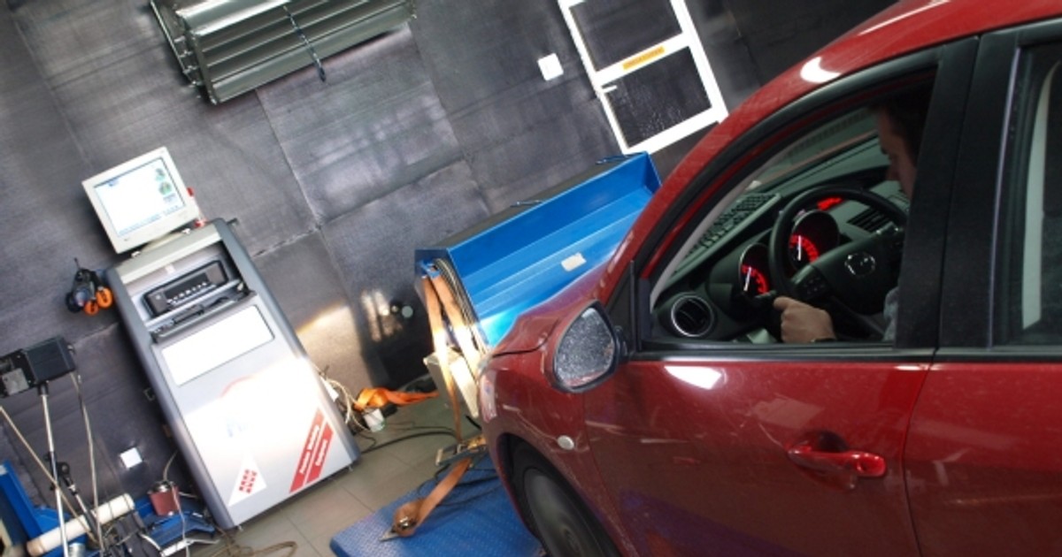 Hamownia - Mazda3