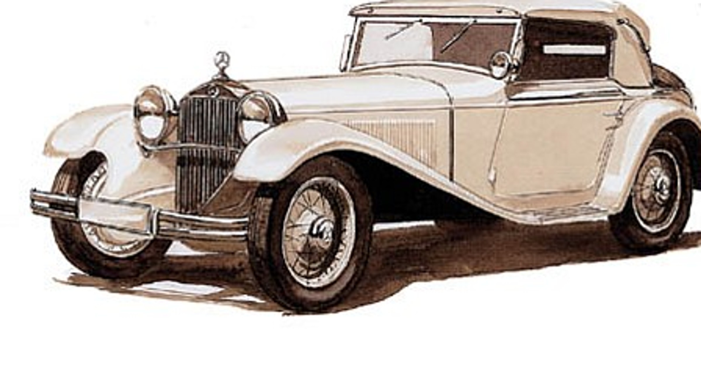 Mercedes Benz 370S Mannheim 1932 rok Niemcy