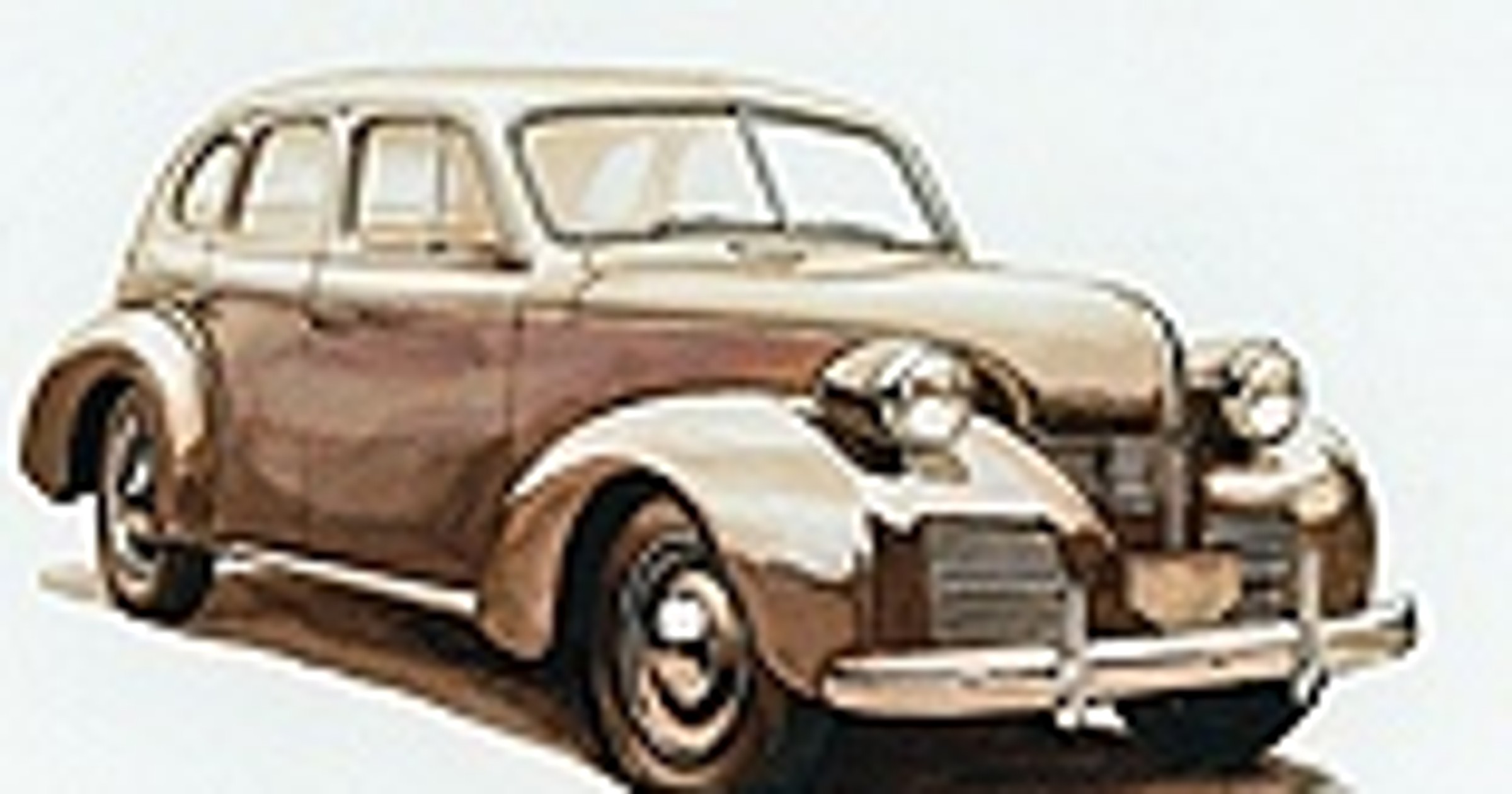 Volvo PV 60 1946 Szwecja