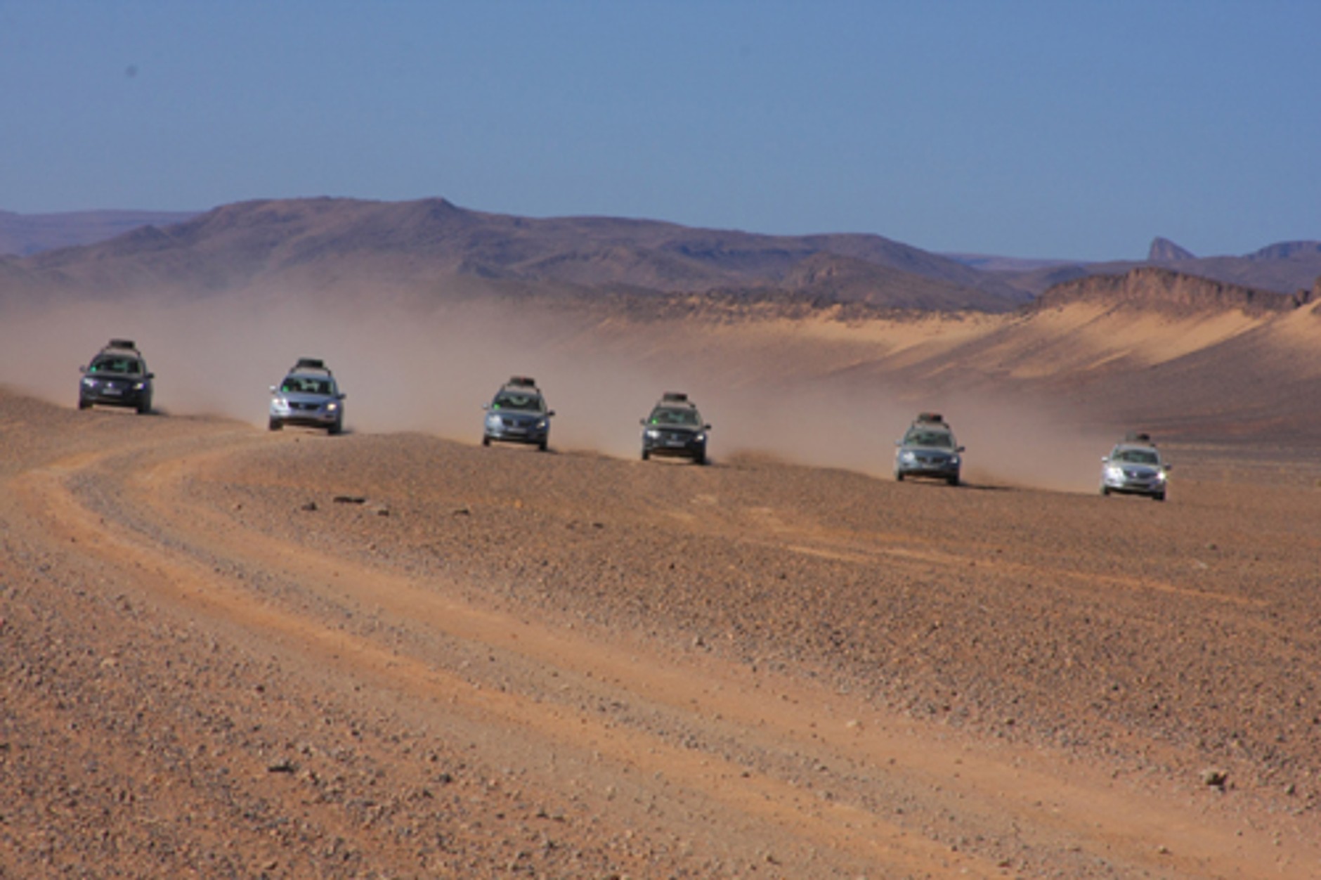 Maroko zza szyb Tiguana