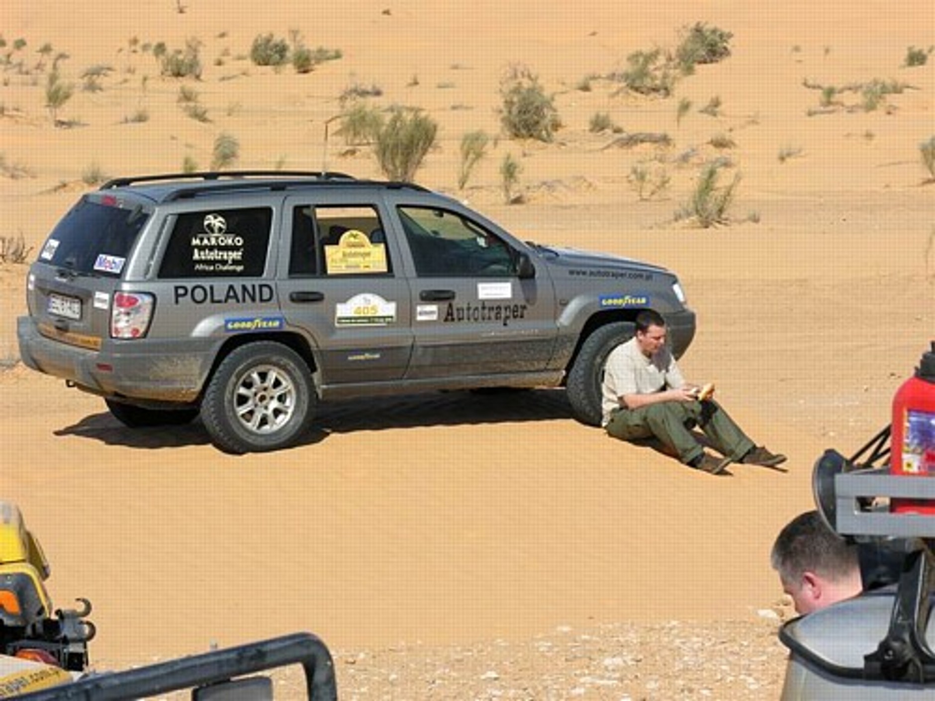 Mistrz 4x4 na piaskach Sahary