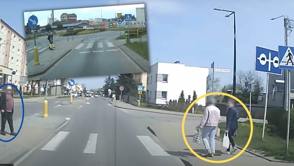 Youtuber pochwalił się w sieci jak przejeżdża przez przejścia dla pieszych