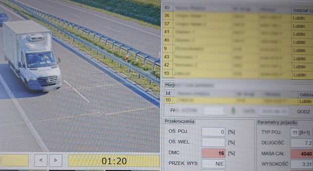 Kierowca zignorował specjalny znak na S19. I tak nie uniknął kontroli