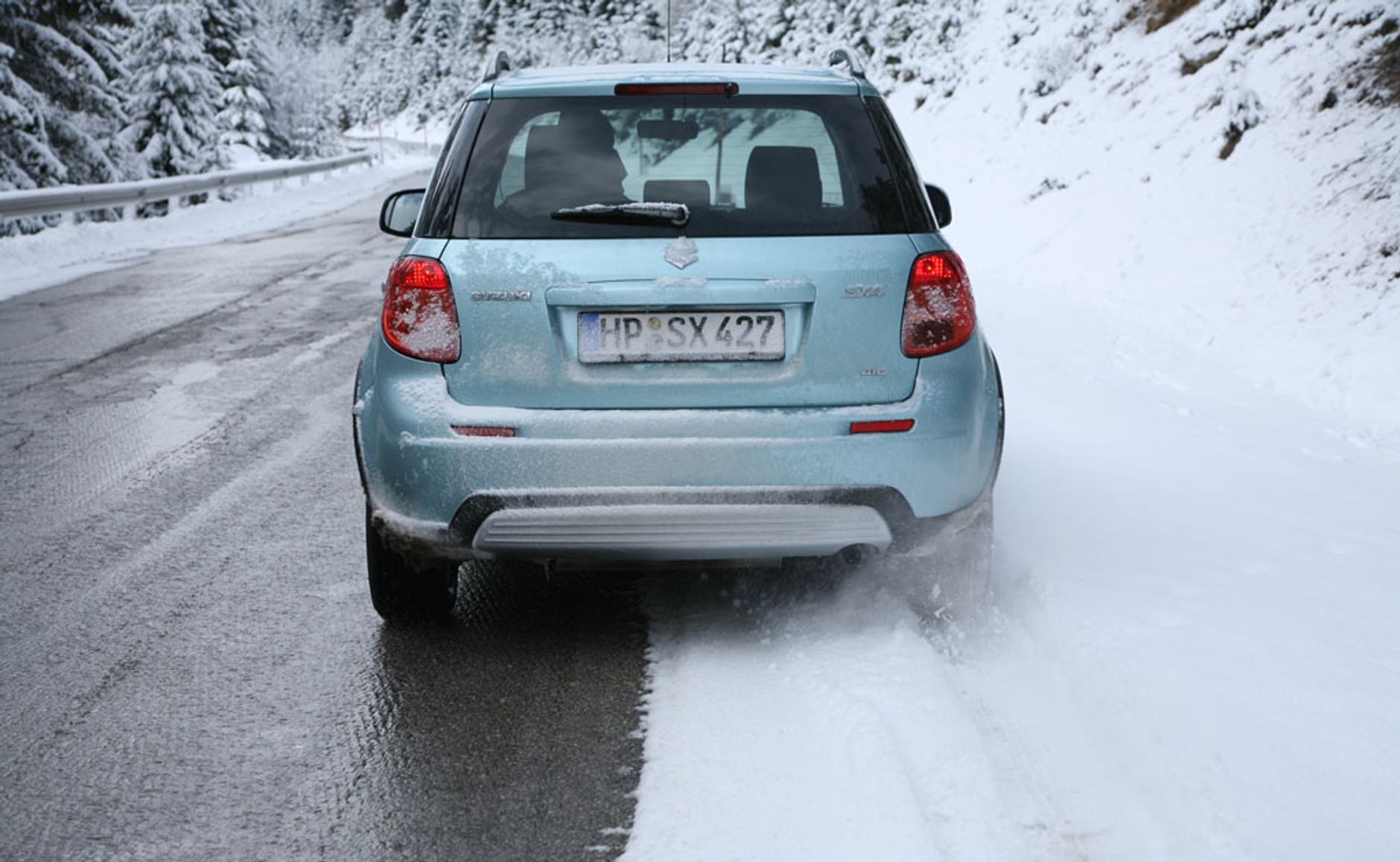 Jazda na zróżnicowanej nawierzchni.