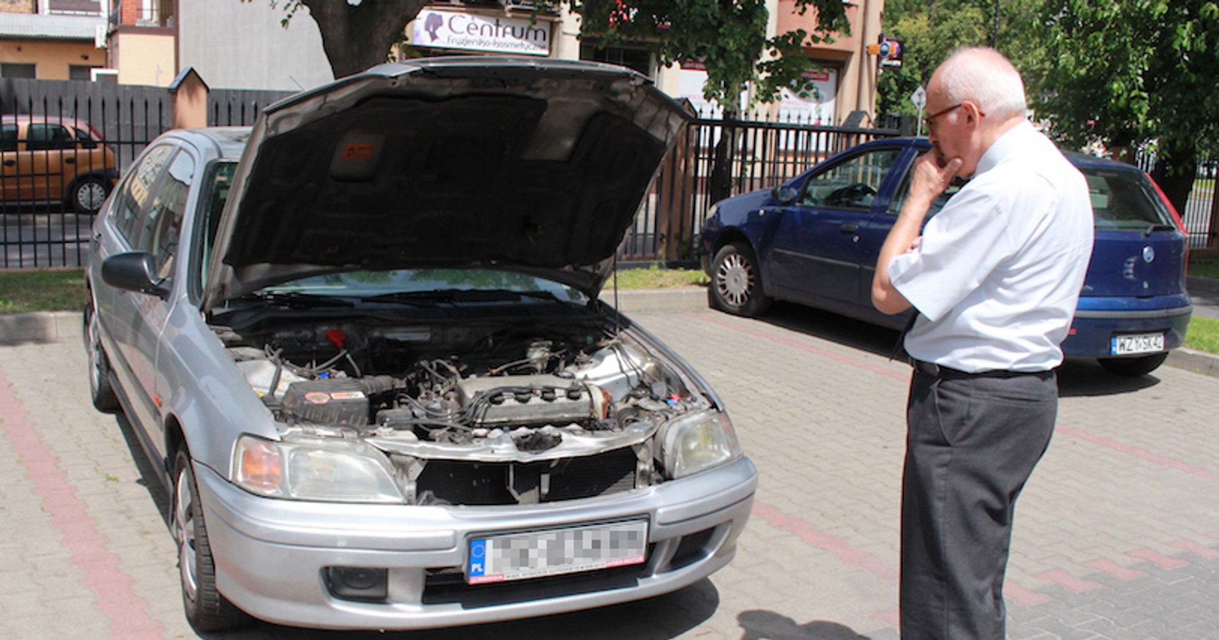 Honda Civic z przekręconym licznikiem