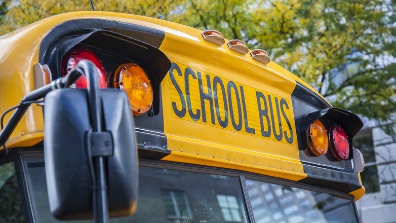 Amerykański autobus szkolny