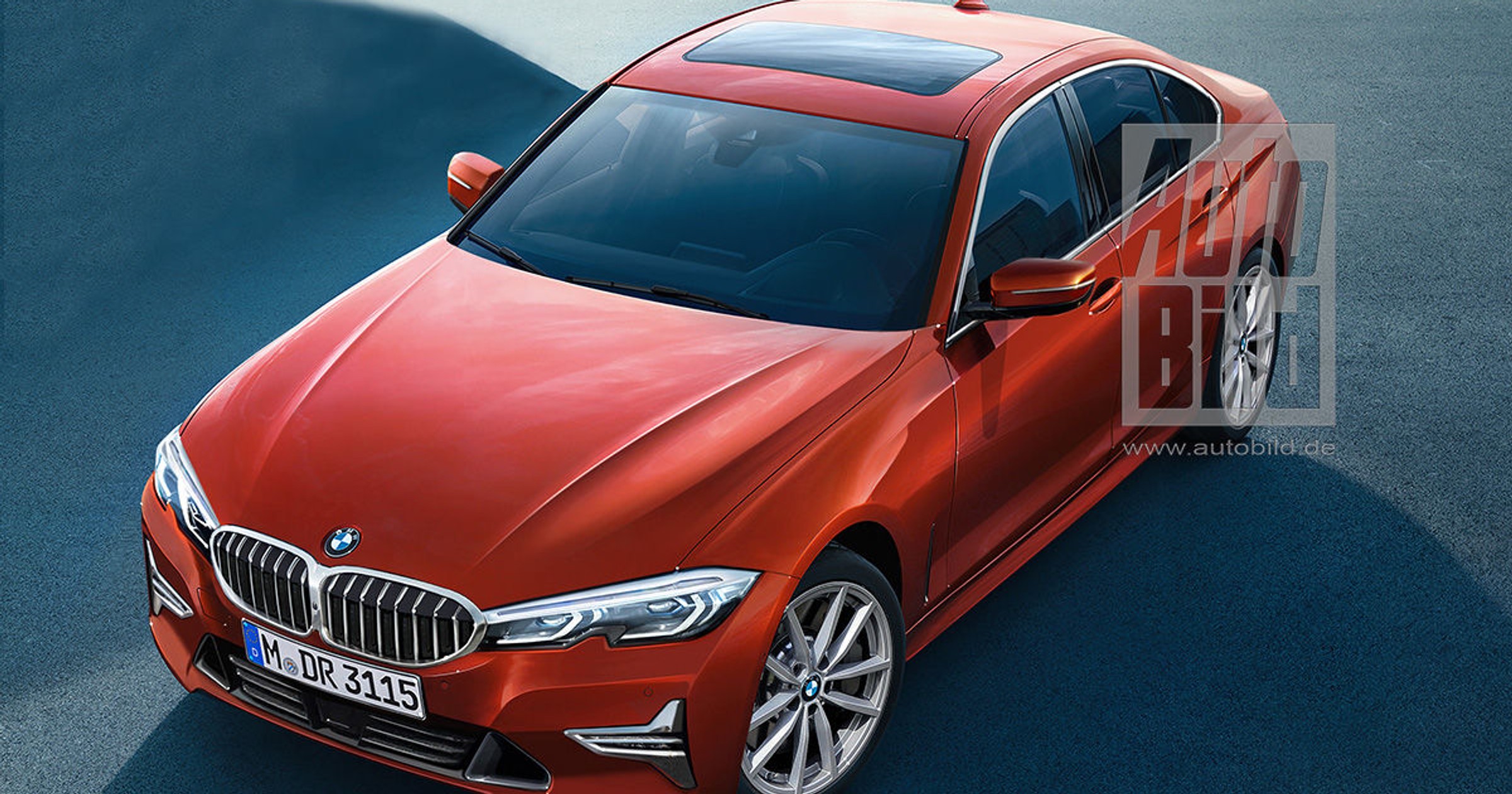 Nowe BMW serii 3 - wizualizacja
