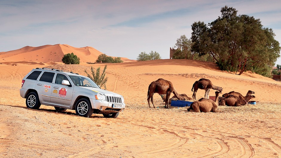 Jeep Grand Cherokee w Maroku: pustynia prawie pod ręką