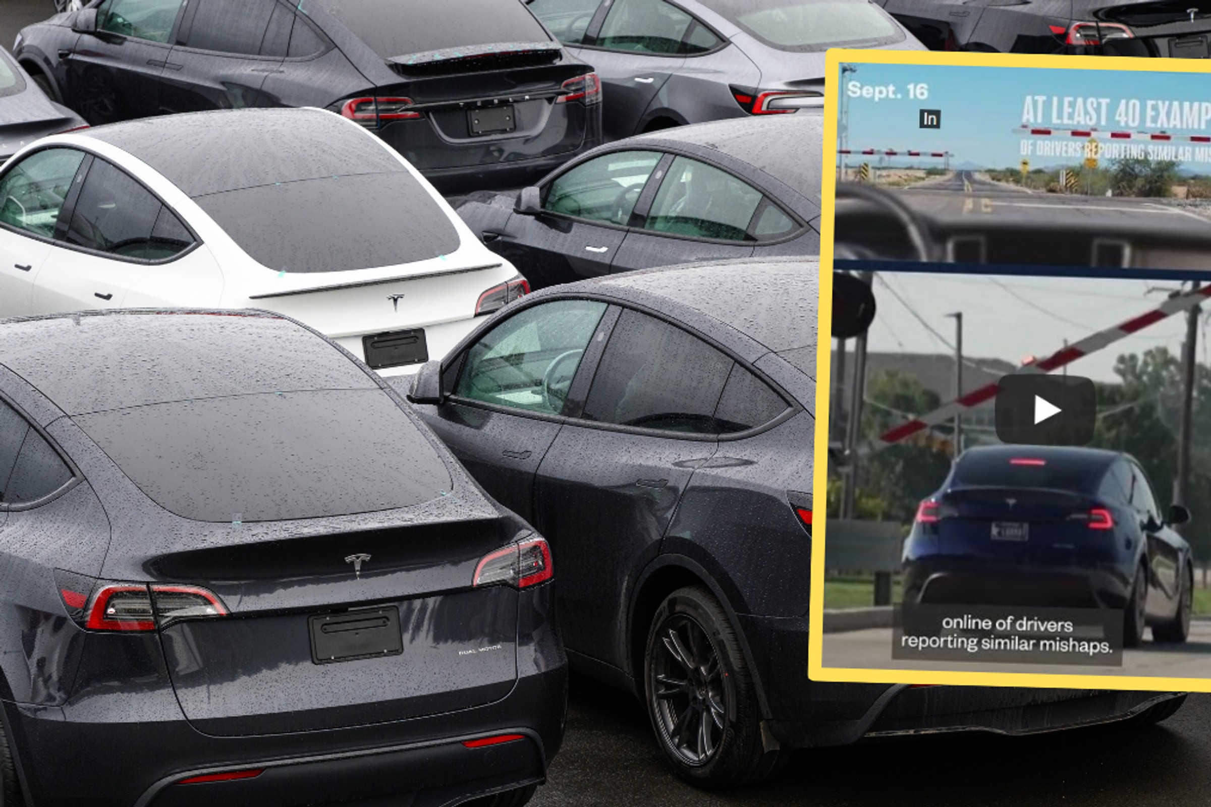 Dziennikarz sprawdzał, jak Tesla jeździ sama. Ledwo uszedł z życiem [WIDEO]