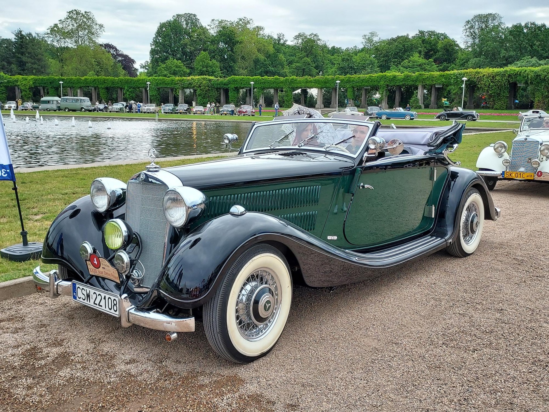 Zlot zabytkowych Mercedesów Wrocław 2025