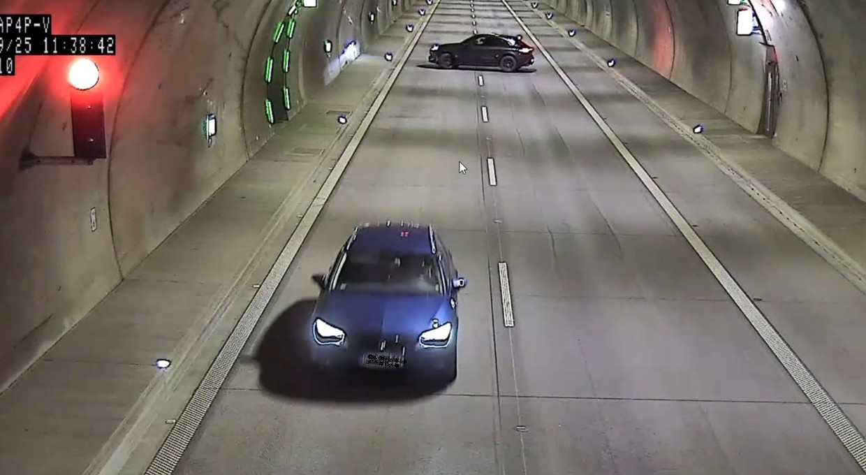 Chaos na drodze S3. Trzeba było uruchomić procedury bezpieczeństwa i zamknąć tunel