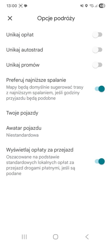 Google Maps - jak dostosować trasę?