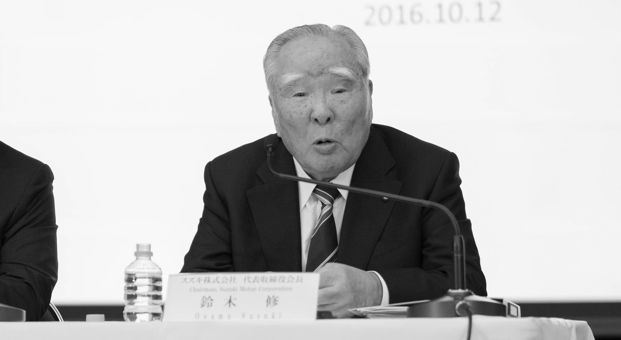 Zmarł Osamu Suzuki, wieloletni prezes Suzuki