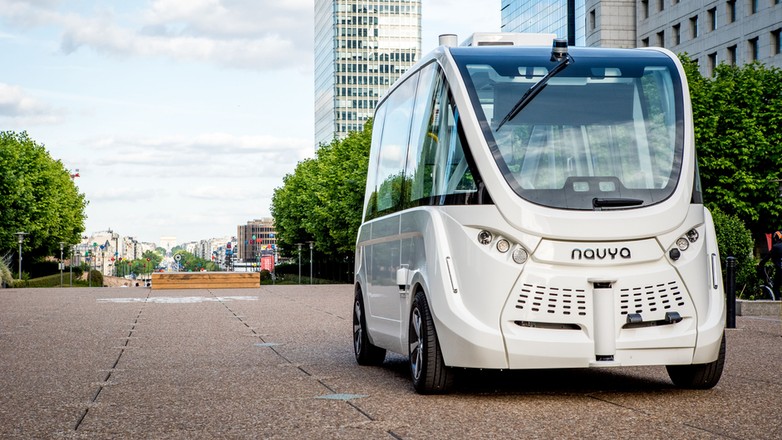 Autonomiczny autobus Navya
