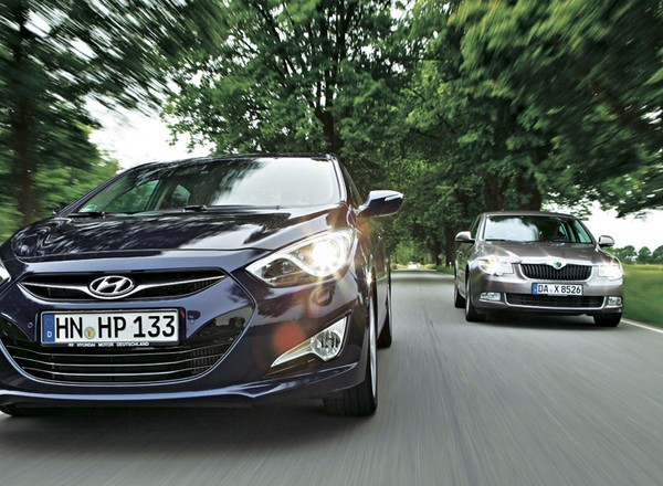 Hyundai i40 kontra Skoda Superb: test rodzinnych limuzyn