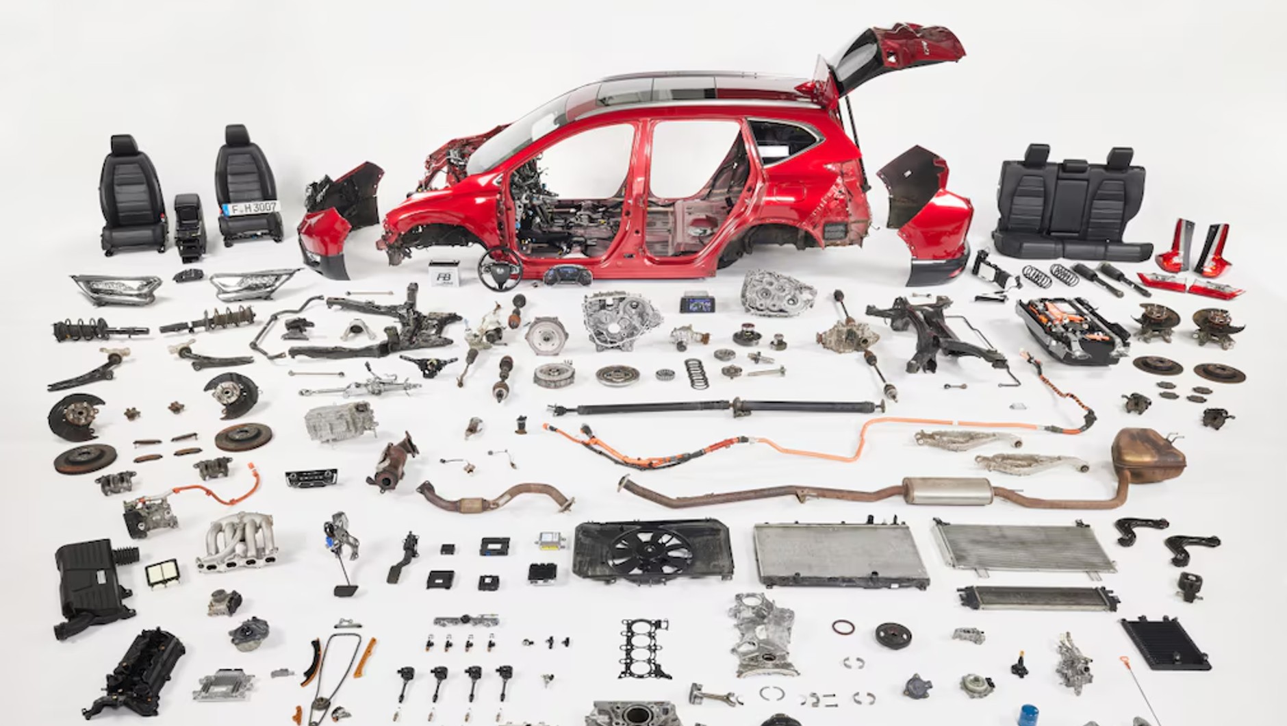 Honda CR-V skończyła test długodystansowy jak inne auta - rozebrana na części pierwsze