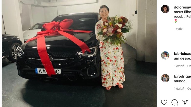 Mercedes GLC Coupé dla mamy Cristiano Ronaldo