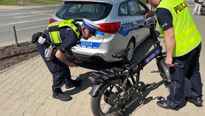 Takich kontroli rowerów jeszcze nie było. Rowerzyści dostają zakazy dalszej jazdy
