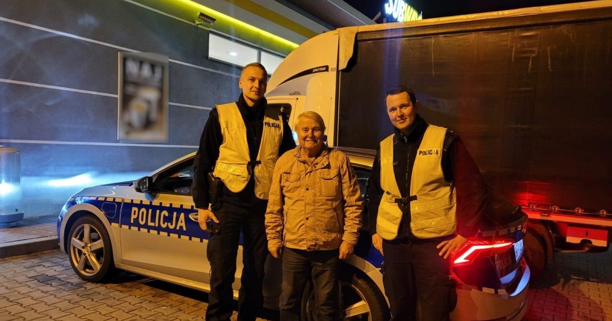 Poszukiwany 70-latek odnaleziony na autostradzie A4