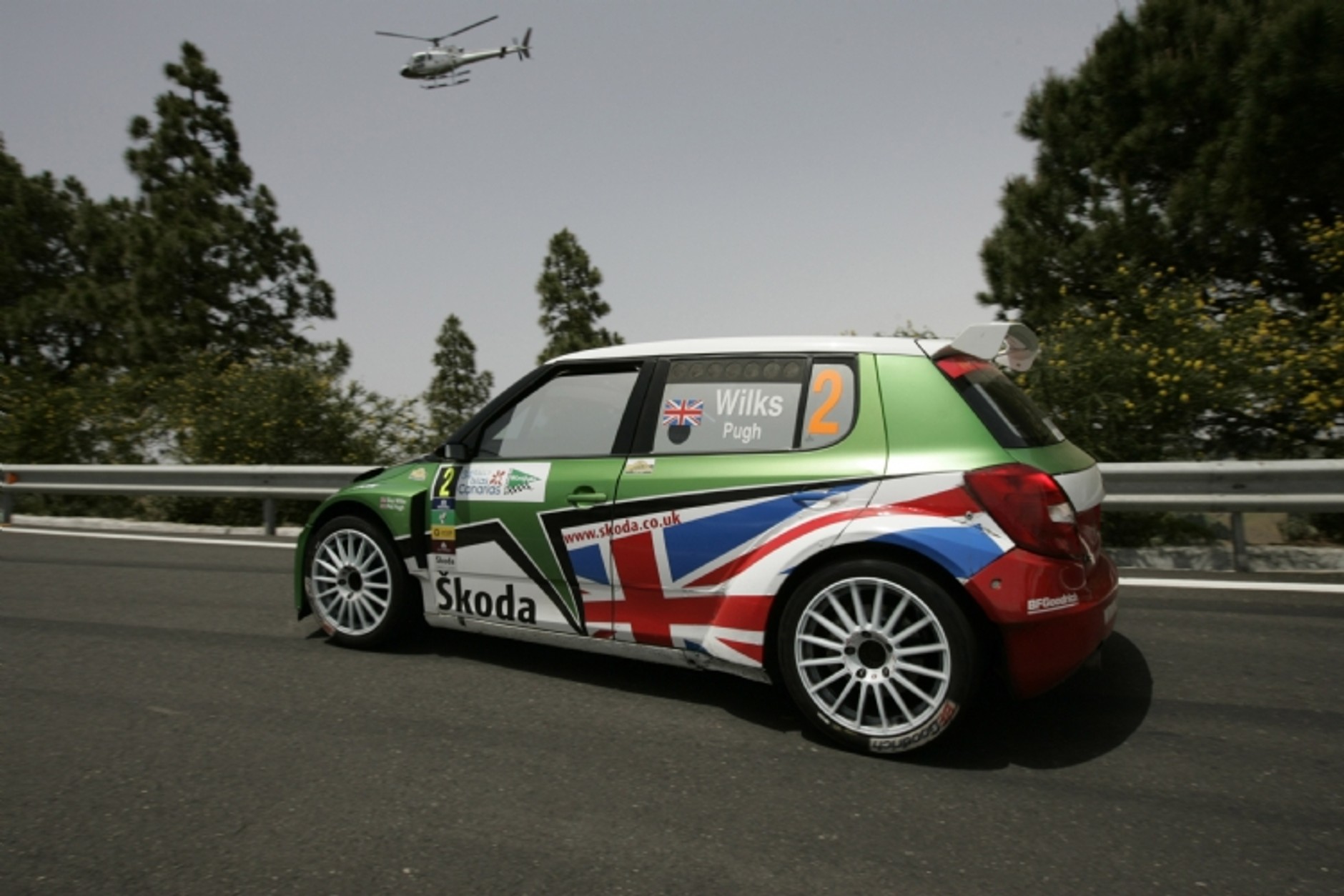 Rally Islas Canarias 2010: całe podium dla Škody Motorsport