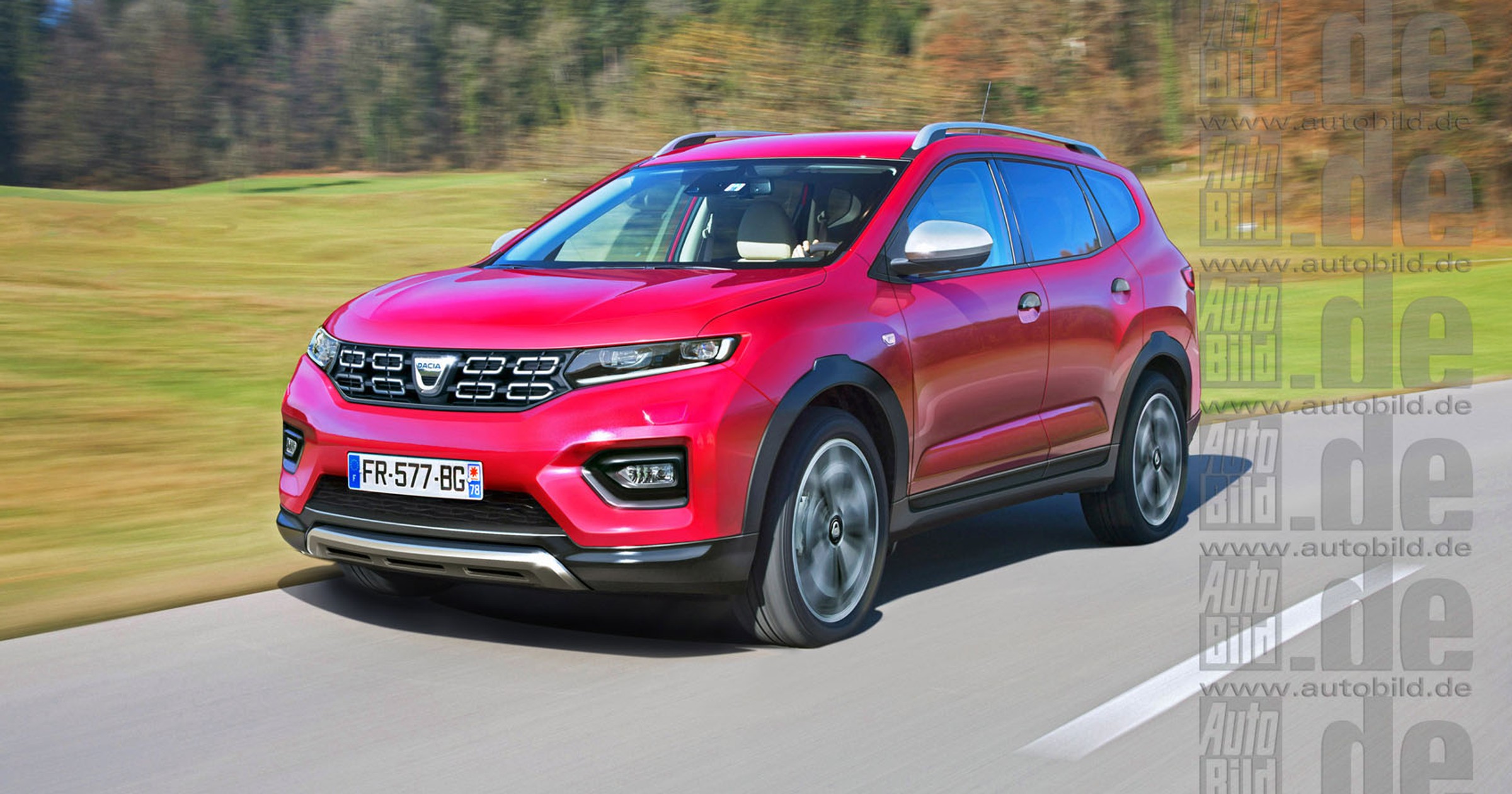 Nowa Dacia Lodgy - wizualizacja