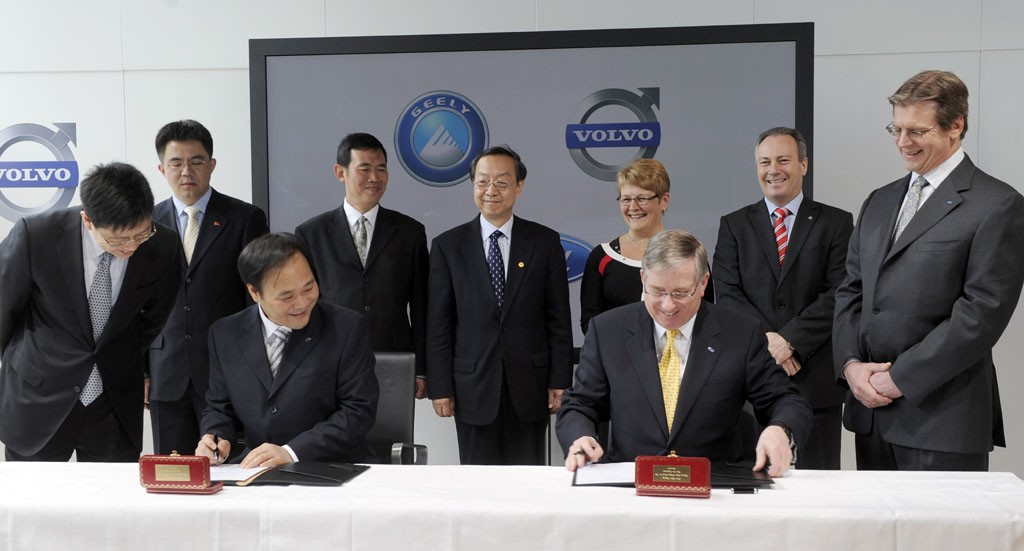 Szwedzkie Volvo  w chińskich rękach
