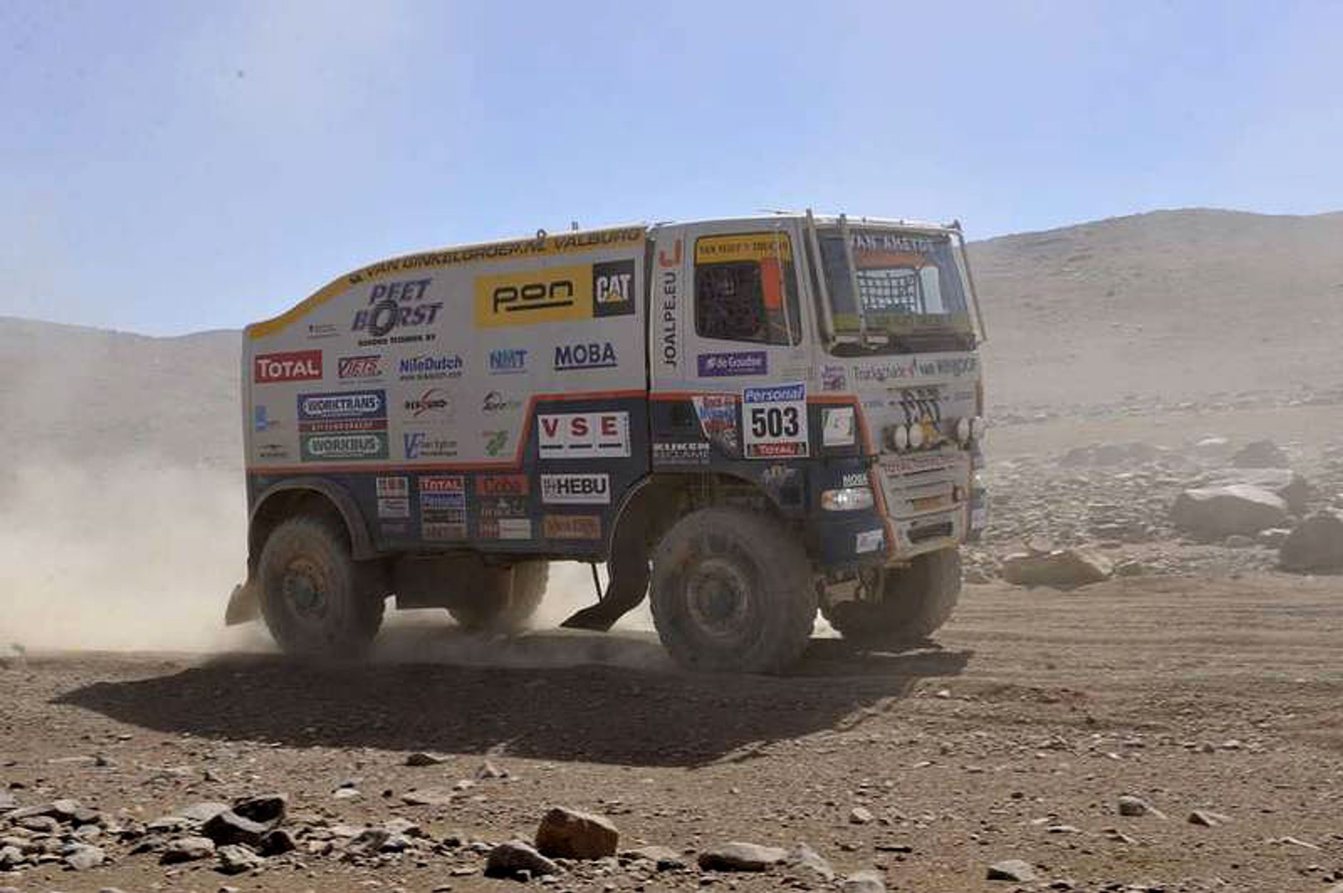 Rajd Dakar 2010: Przygoński goni najlepszych, pech Hołowczyca (9. etap na żywo, wyniki, foto)