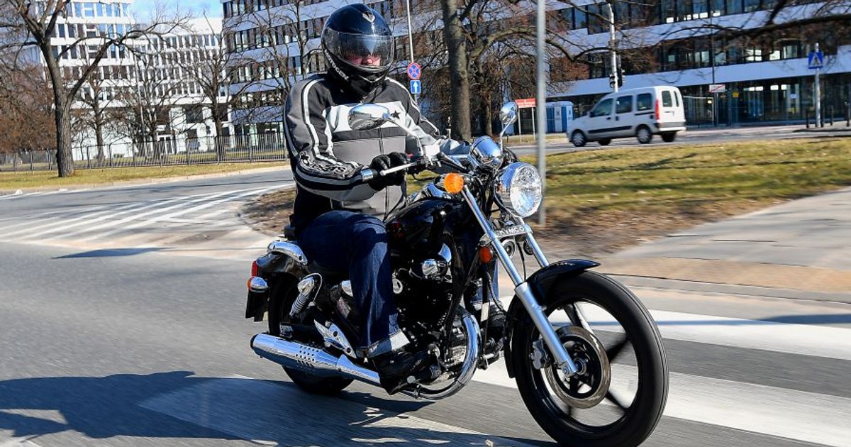 Kymco Zing II 125 w akcji