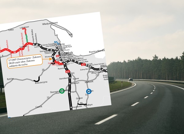 Udostępniono pierwszy odcinek Obwodnicy Metropolii Trójmiejskiej. Kierowcy odetchną