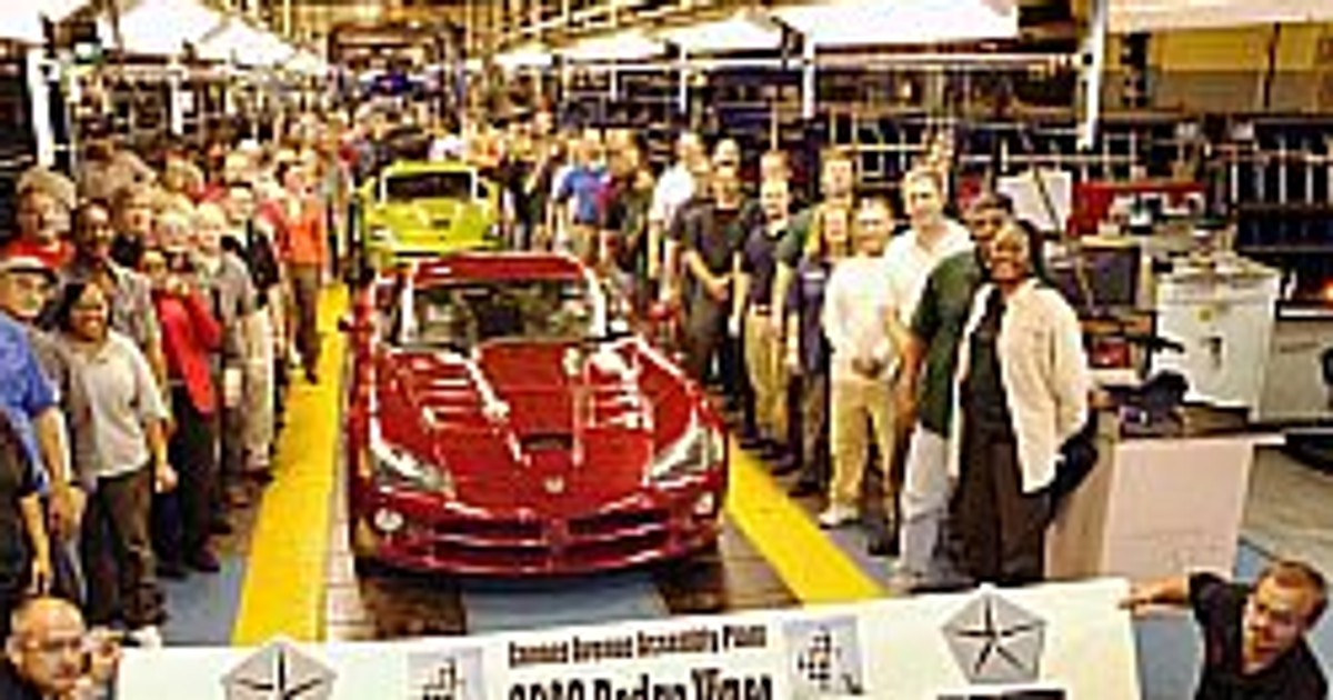 Dodge: nowy Viper SRT10 model roku 2008 już w produkcji