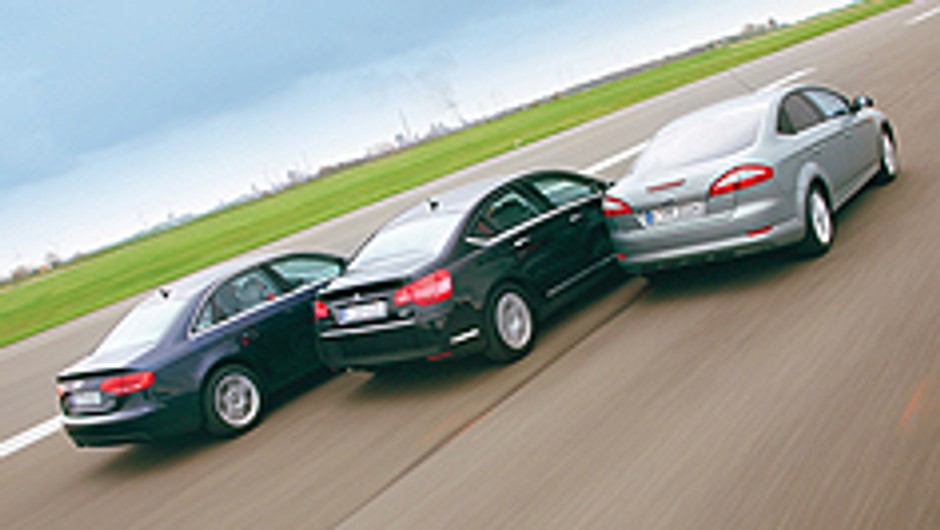 Citroen C5 kontra Audi A4 i Ford Mondeo - Citroen wraca do gry!
