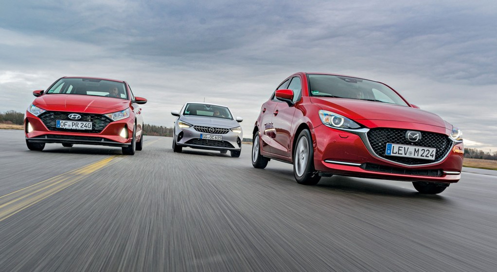 Porównanie: Hyundai i20, Opel Corsa i Mazda 2