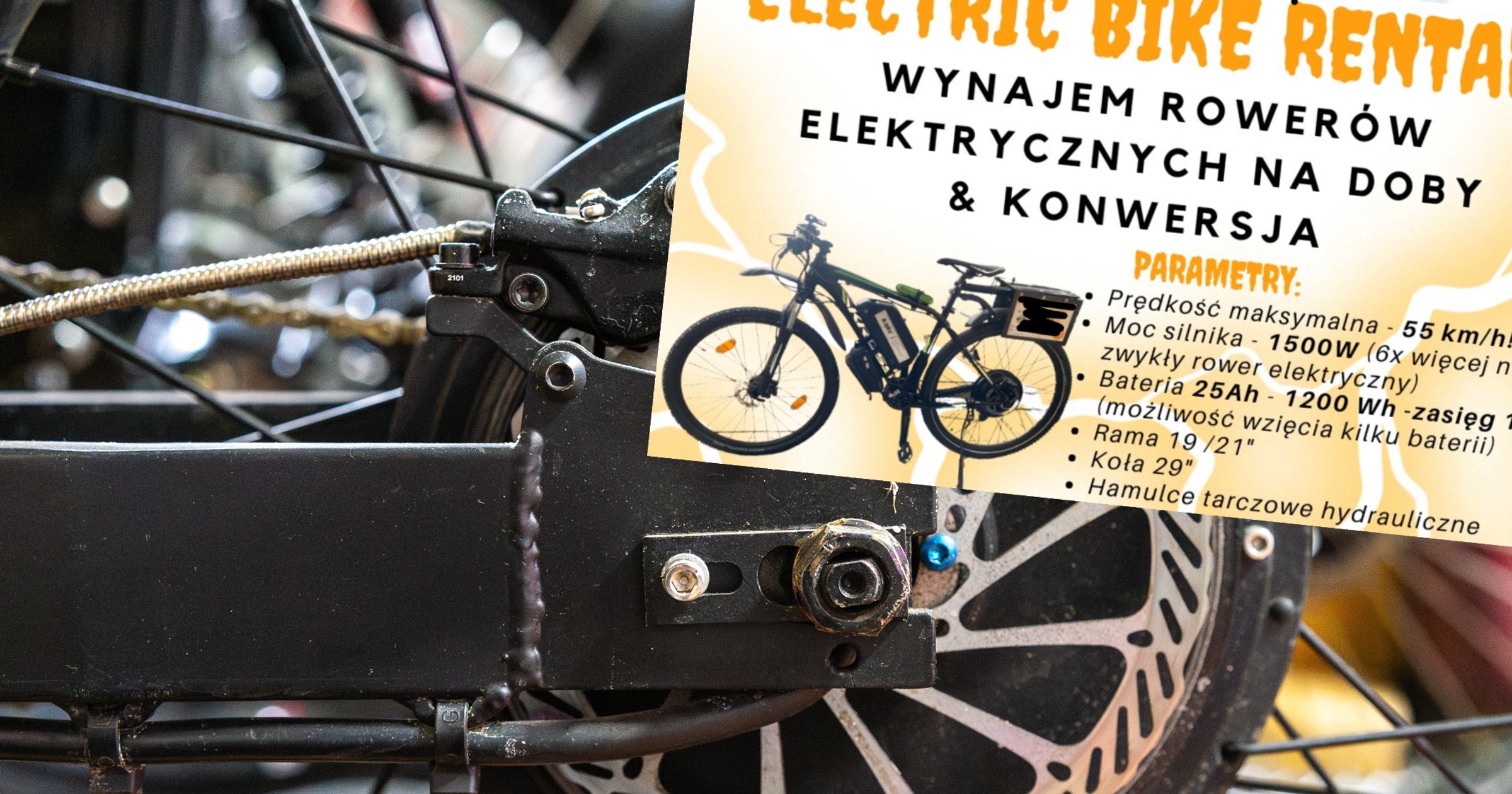 Legalny rower elektryczny może mieć silnik o mocy 250 W i nie może mieć manetki z gazem