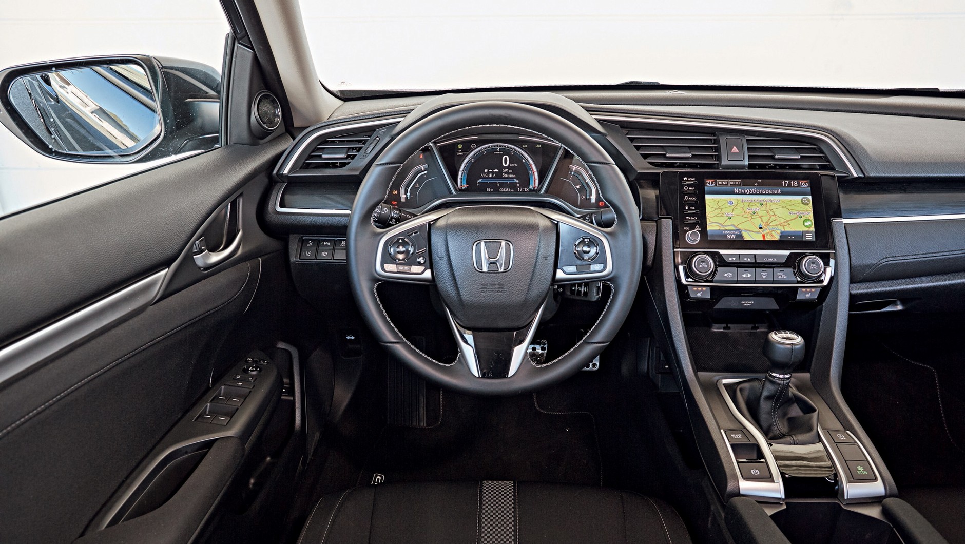 Honda Civic - kokpit