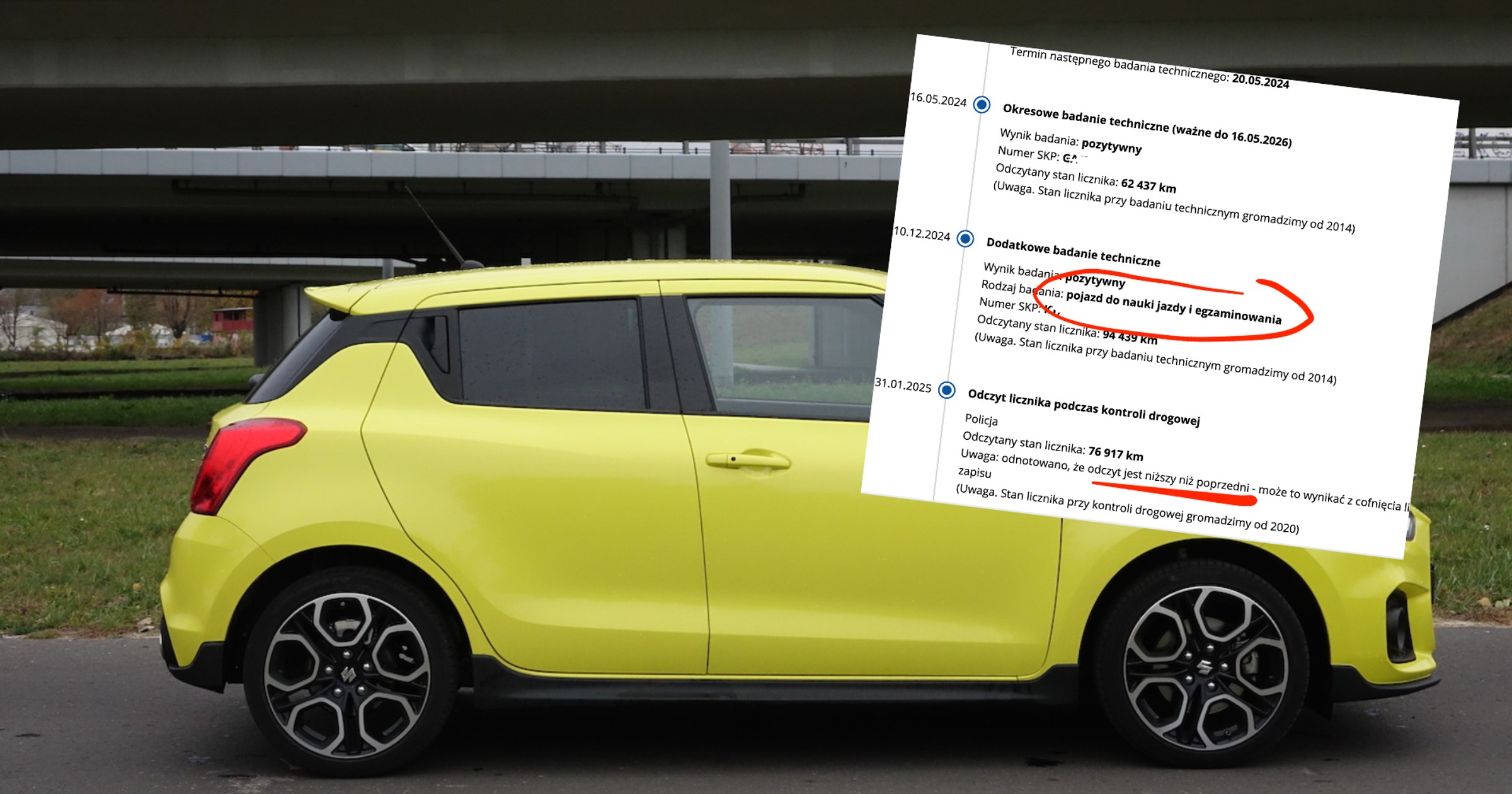 Z Historii Pojazdu dowiesz się, czy samochód ma cofany licznik. Ale błędne wpisy nie należą do rzadkości 