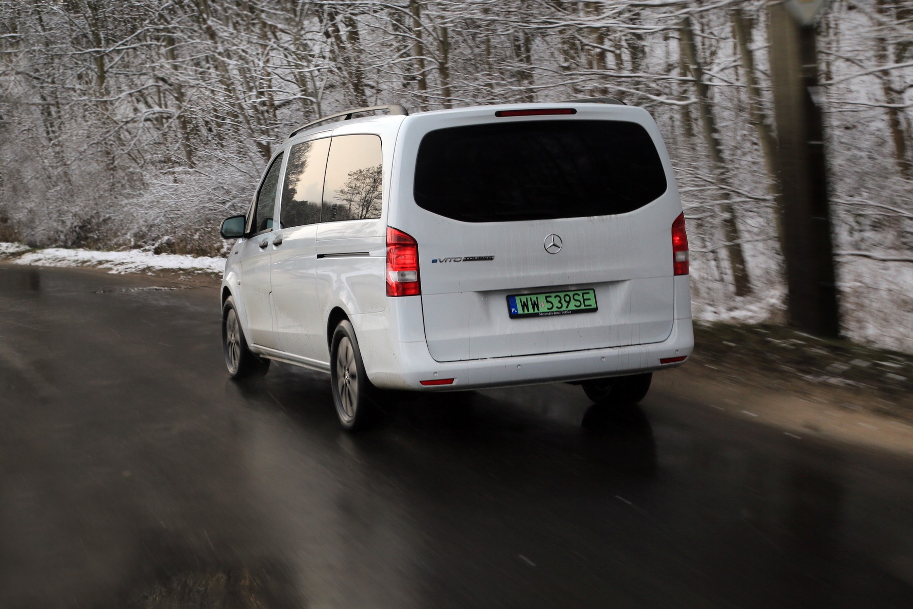 Mercedes eVito Tourer – pod prąd trendom