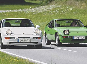 Porsche 924 kontra 968 - tak podobne, a jednak odmienne