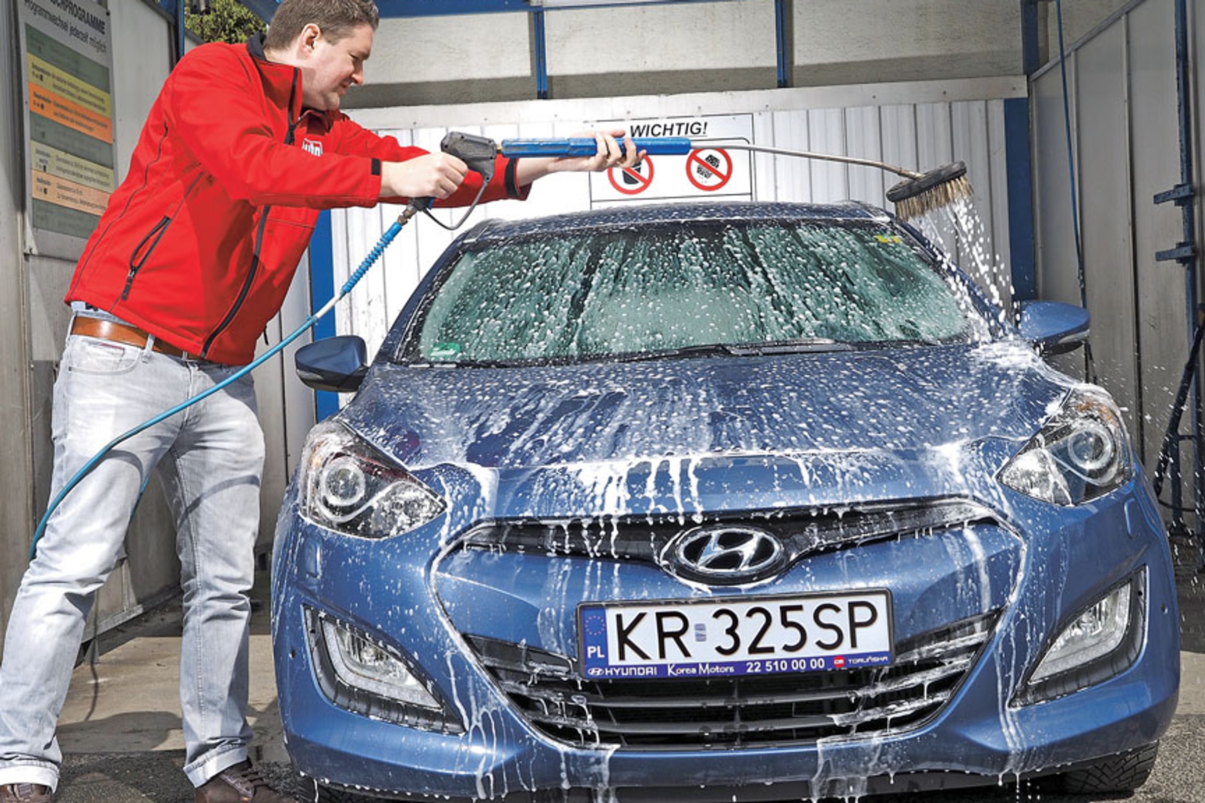 W jakiej temperaturze najlepiej myć samochód? Znamy granicę, kiedy już mu nic nie zagraża