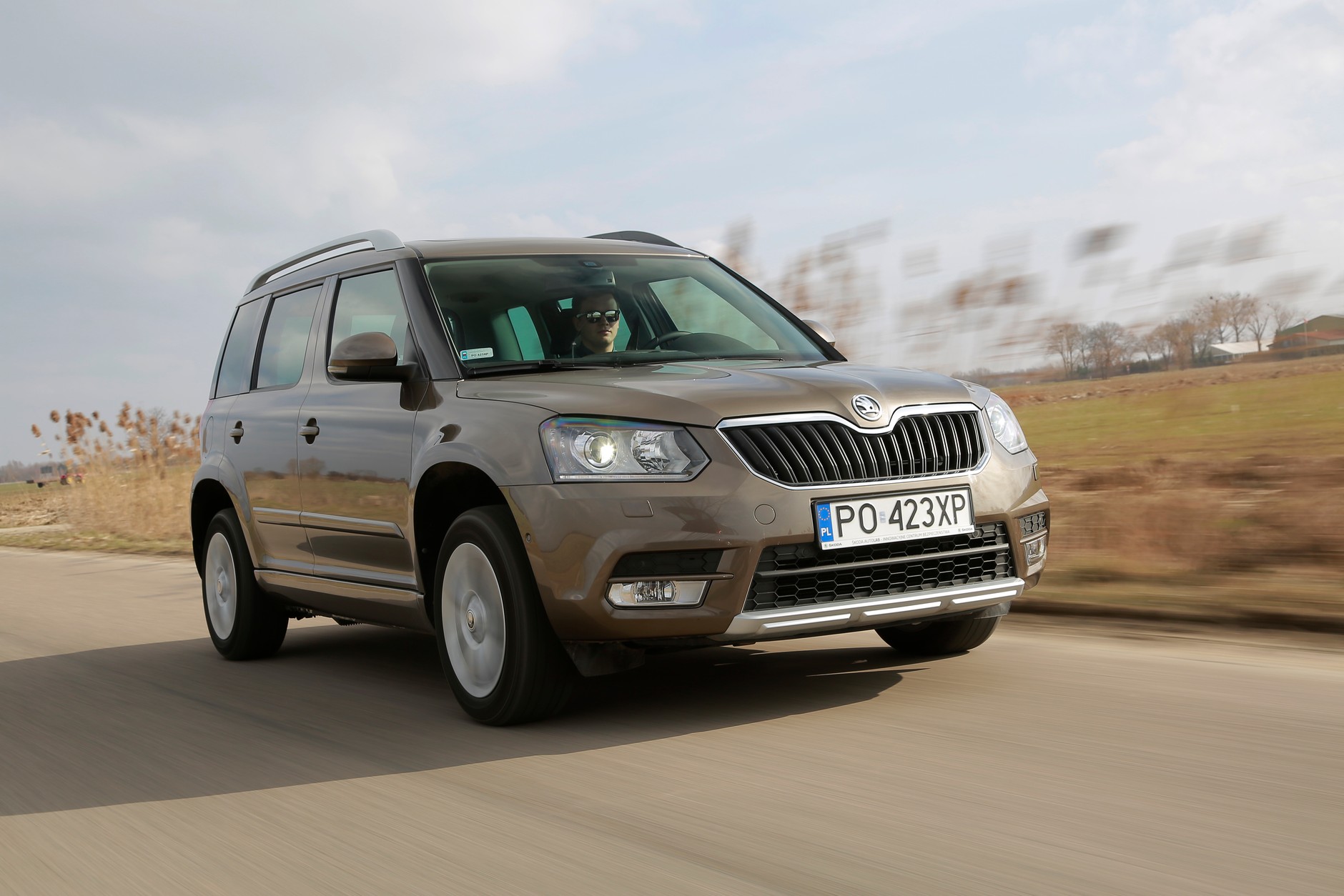 ŠKODA YETI udanie łączy wygląd SUV-a z użytecznością vana