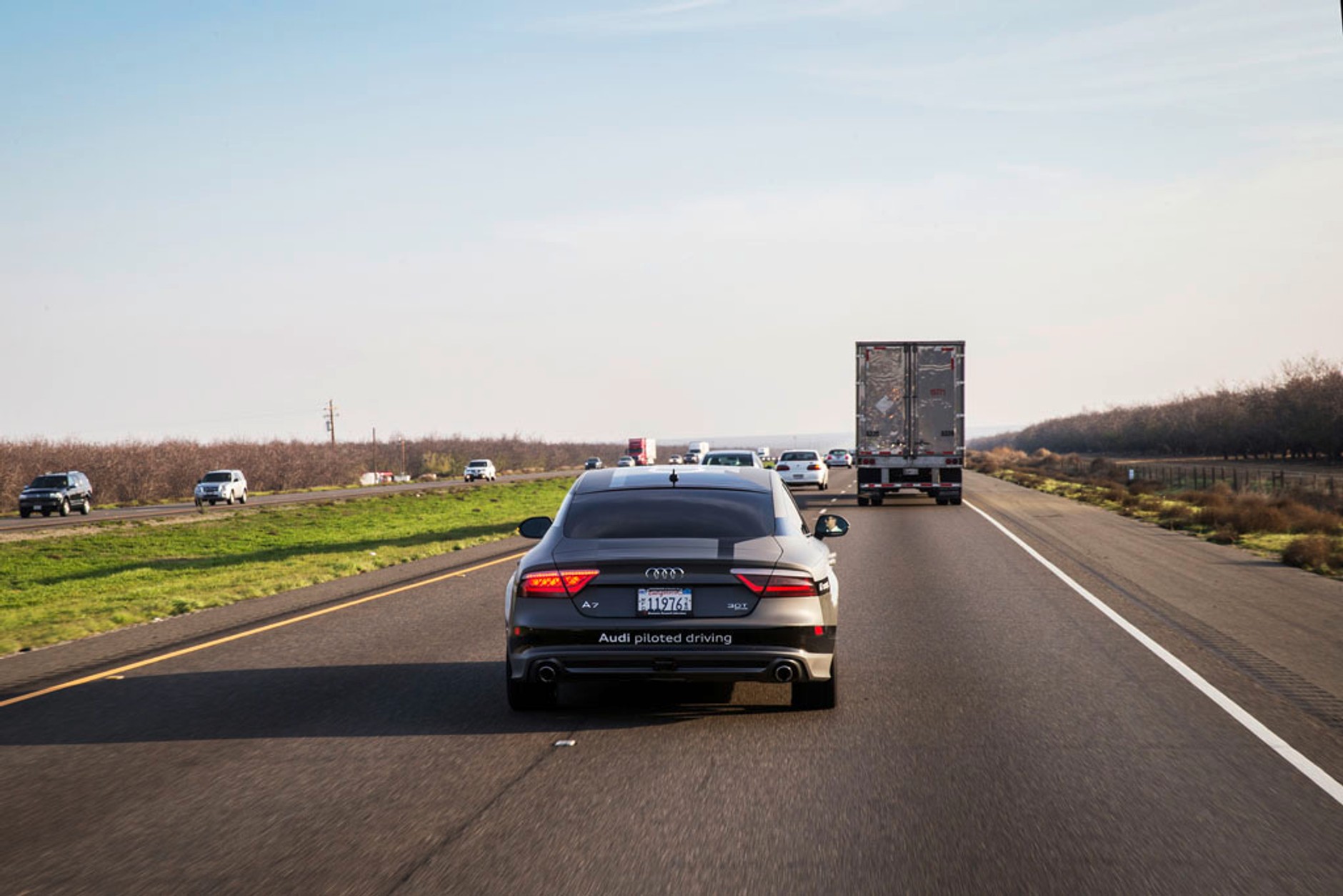 Audi A7 Sportback piloted driving concept