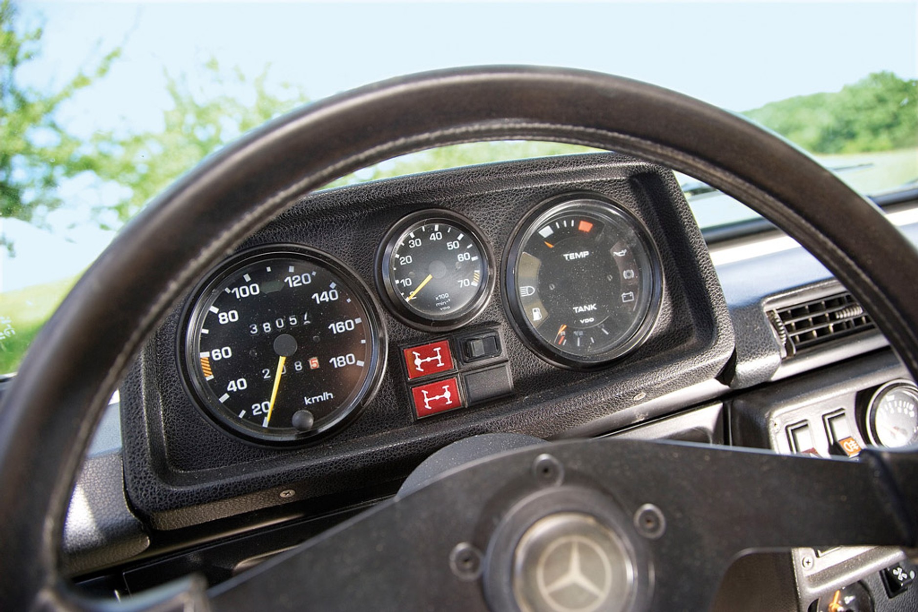 Test Mercedesa 280 GE Dakar: oto, wielka klasa Mercedesa