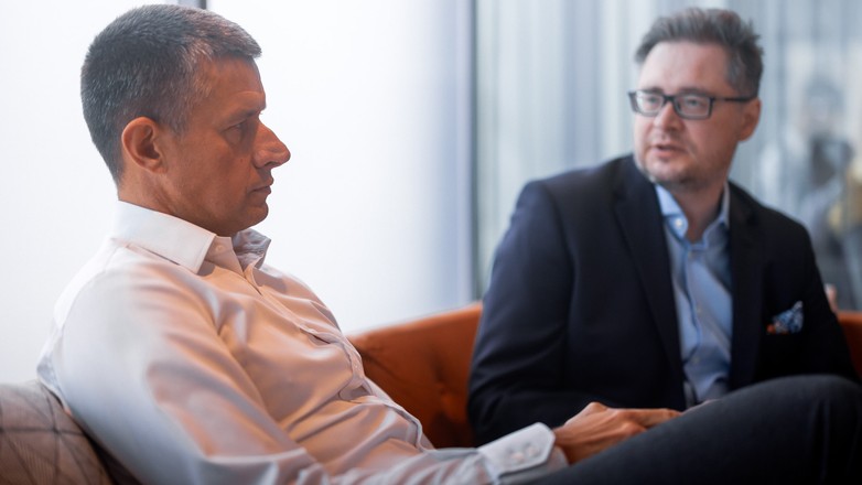 Arkadiusz Nowiński, prezes Volvo Cars Europe (Warszawa; luty 2024 r.)