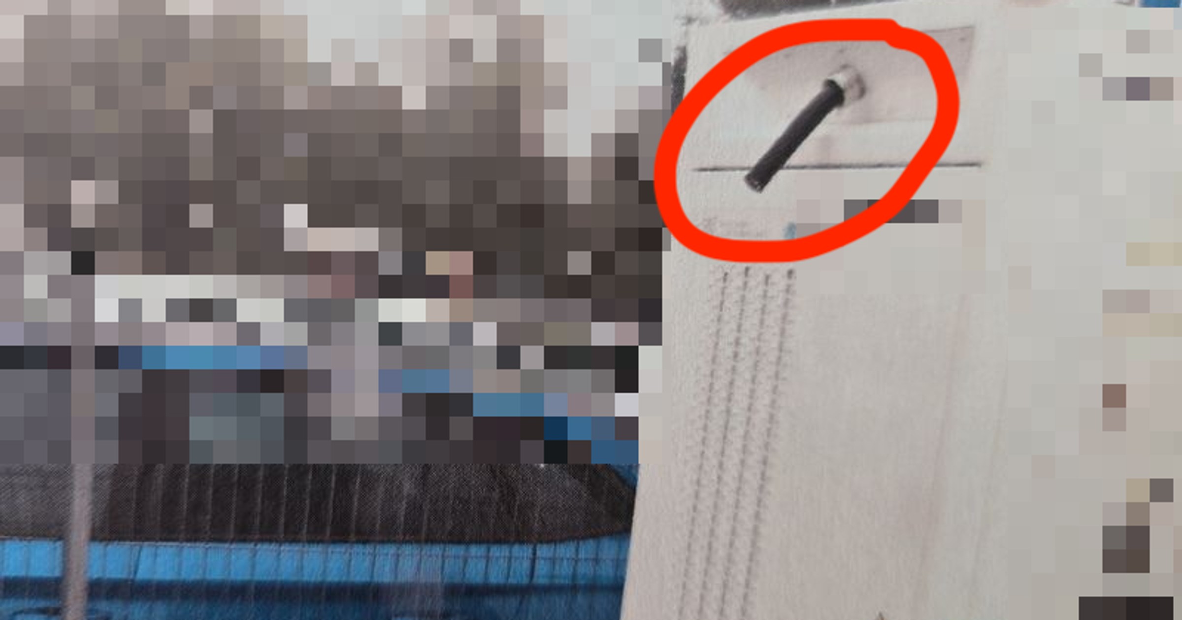 Odcięty kabel od ładowarki