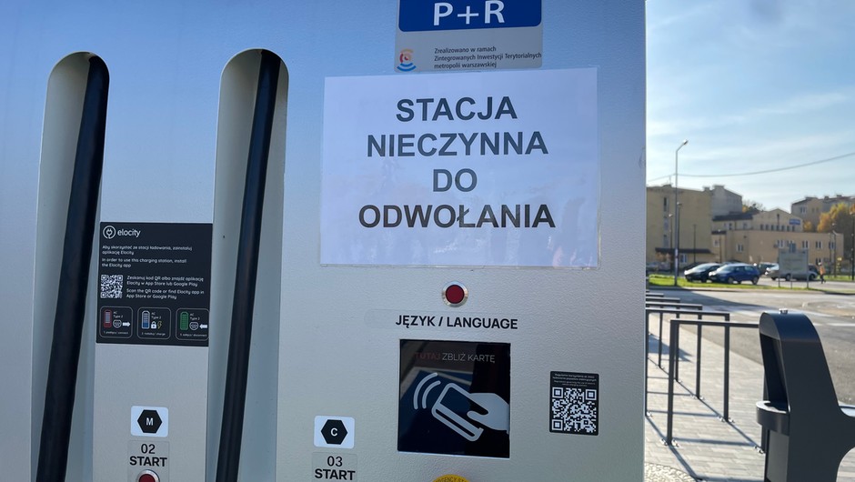 Stacja nieczynna do odołania