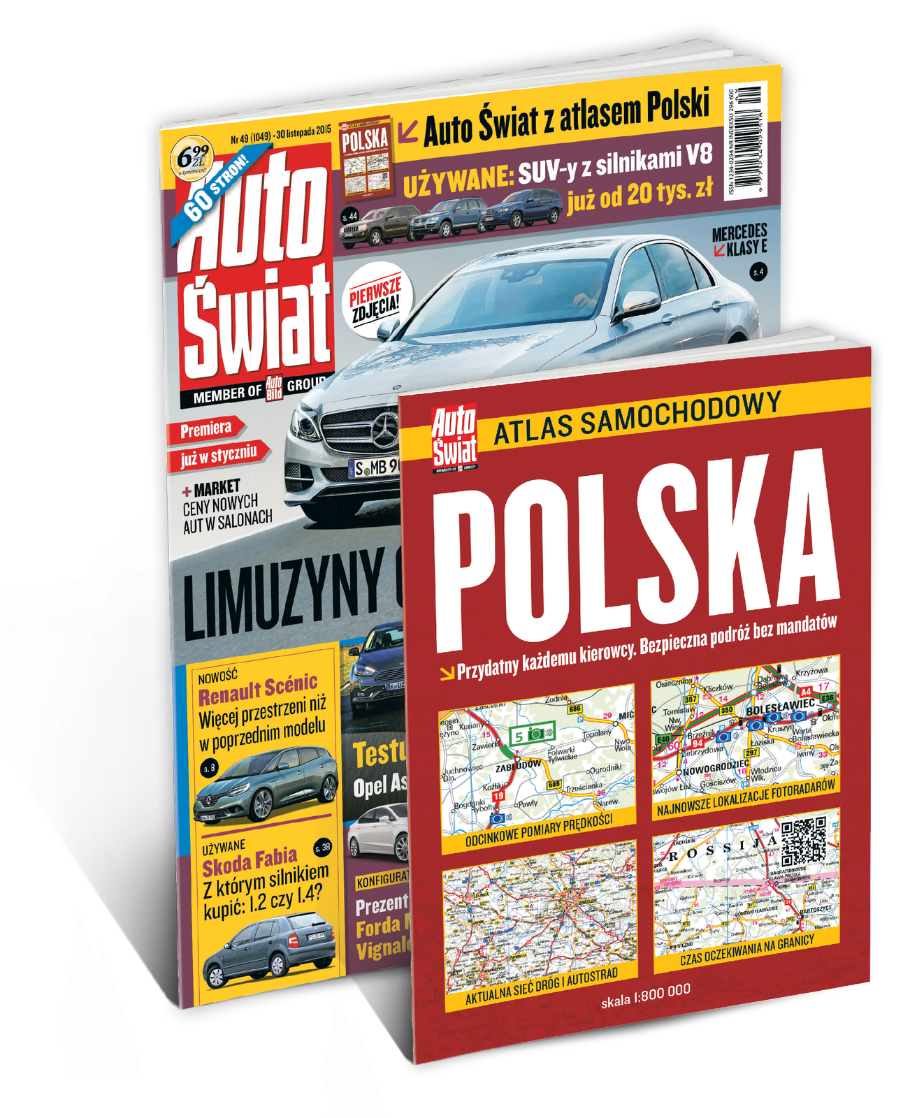 "Auto Świat" z atlasem samochodowym