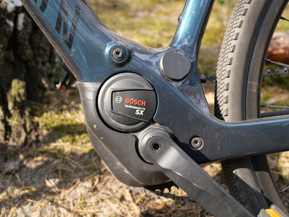 Canyon Grizl:ON CF 7 ma napęd Bosch SX