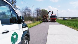 Nie spodziewał się kontroli ITD, 29 cm zadecydowało o mandacie