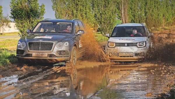 Pojedynek przeciwności: Bentley Bentayga kontra Suzuki Ignis